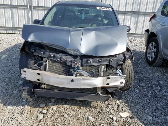 1G8AZ55F47Z207656 - 2007 SATURN ION LEVEL GRAY photo 9