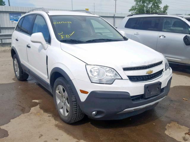 3GNAL2EK1CS641485 - 2012 CHEVROLET CAPTIVA SP WHITE photo 1