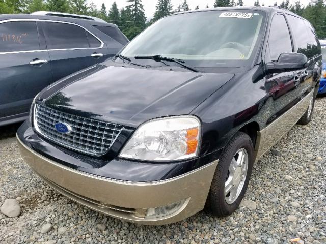 2FMZA582X5BA25660 - 2005 FORD FREESTAR L BLACK photo 2