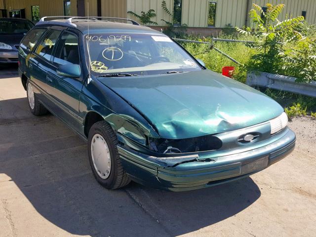 1FALP57U0SA132399 - 1995 FORD TAURUS GL GREEN photo 1