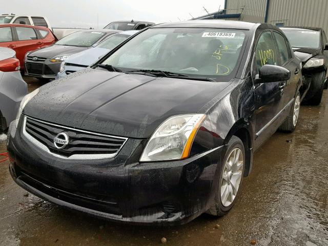 3N1AB6AP7CL658857 - 2012 NISSAN SENTRA 2.0 BLACK photo 2