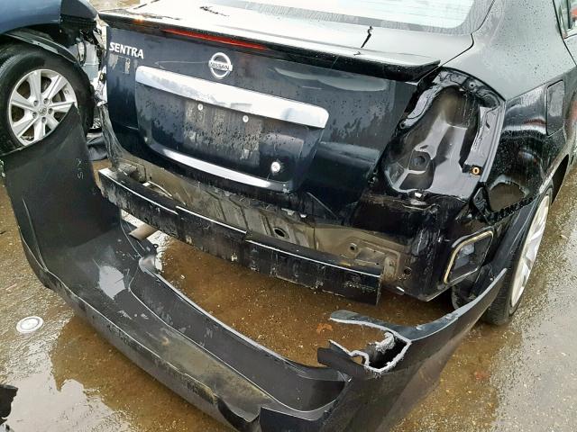 3N1AB6AP7CL658857 - 2012 NISSAN SENTRA 2.0 BLACK photo 9