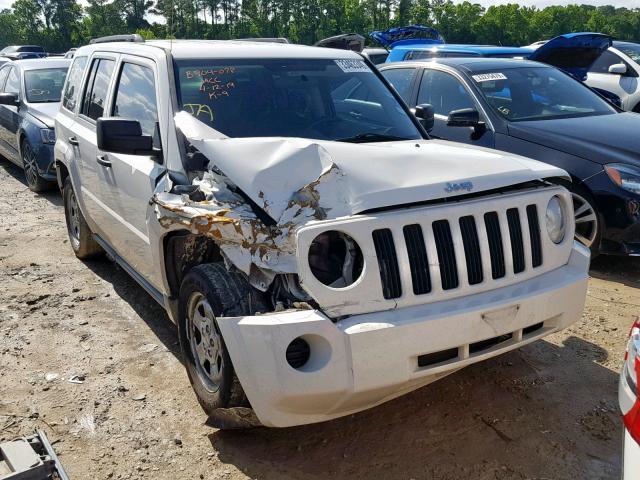 1J4NT2GA3AD504036 - 2010 JEEP PATRIOT SP WHITE photo 1