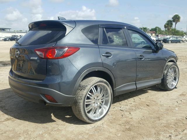 JM3KE2CE5D0133458 - 2013 MAZDA CX-5 TOURI GRAY photo 4