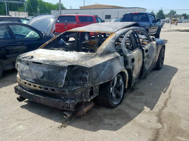 2B3KA73W76H423064 - 2006 DODGE CHARGER SR BURN photo 4