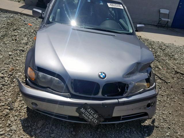 WBAEW53424PN35955 - 2004 BMW 330 XI SILVER photo 7