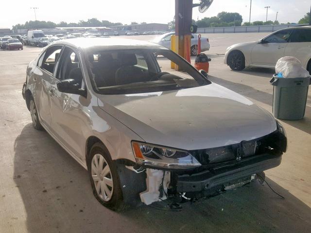 3VW2K7AJ4FM344131 - 2015 VOLKSWAGEN JETTA BASE Սպիտակ լուսանկար 1