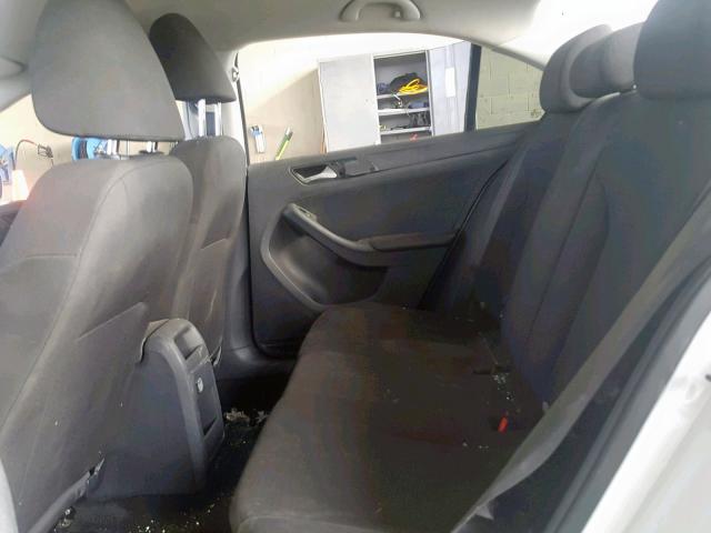 3VW2K7AJ4FM344131 - 2015 VOLKSWAGEN JETTA BASE Սպիտակ լուսանկար 6
