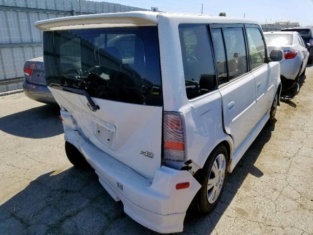 JTLKT324354019907 - 2005 TOYOTA SCION XB 白色 照片 4