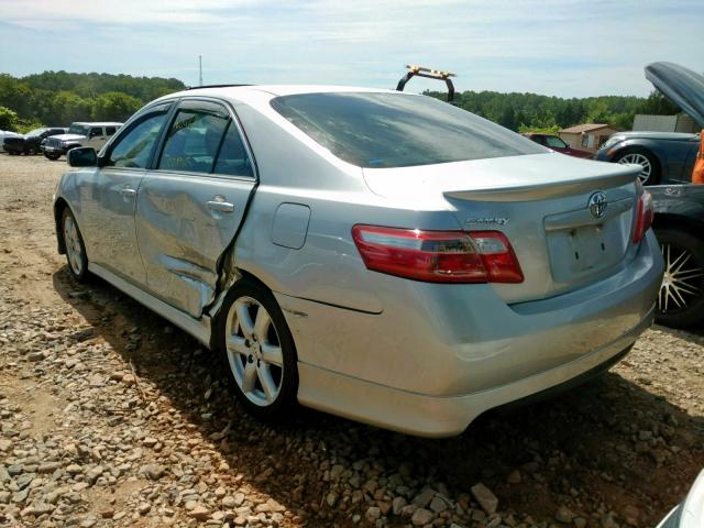 4T1BK46K97U050946 - 2007 TOYOTA CAMRY NEW SILVER photo 3