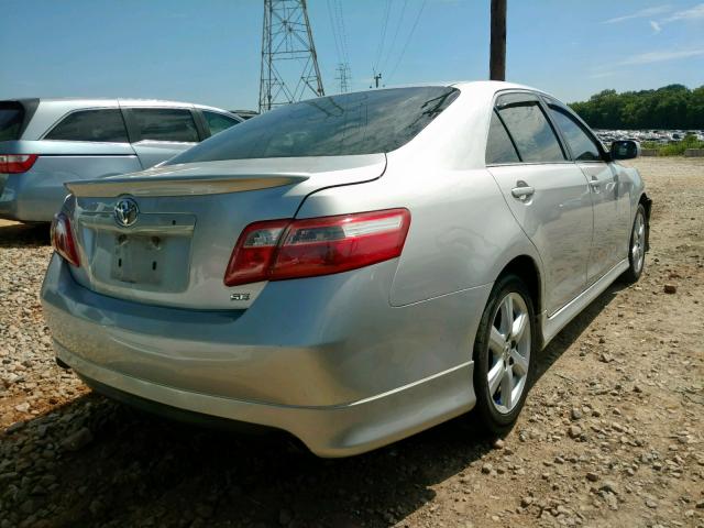 4T1BK46K97U050946 - 2007 TOYOTA CAMRY NEW SILVER photo 4