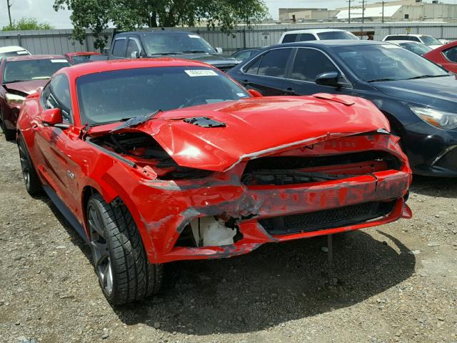 1FA6P8CF0G5256419 - 2016 FORD MUSTANG GT RED photo 1