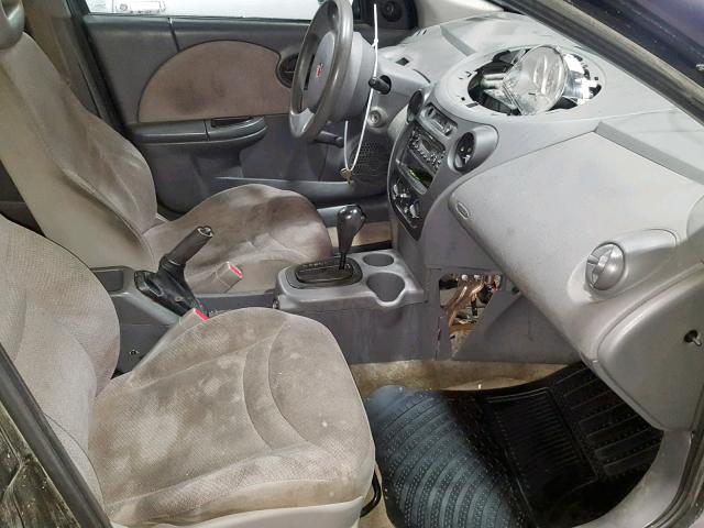 1G8AG52F64Z221743 - 2004 SATURN ION LEVEL BLACK photo 5