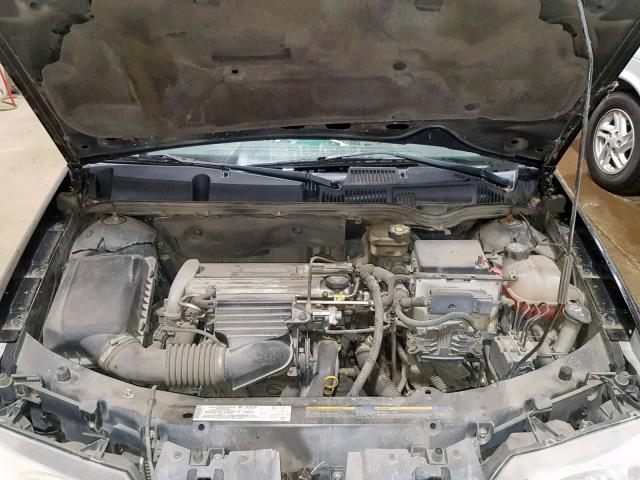 1G8AG52F64Z221743 - 2004 SATURN ION LEVEL BLACK photo 7