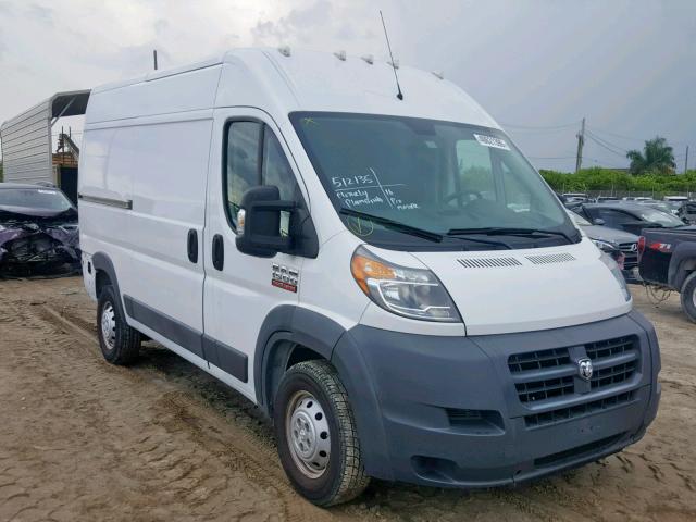 3C6TRVBG0GE129181 - 2016 RAM PROMASTER 白色 照片 1