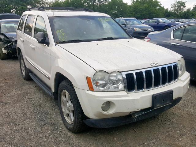 1J4HR58246C185313 - 2006 JEEP GRAND CHER WHITE photo 1