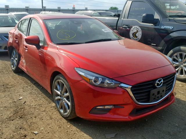 3MZBN1V38JM217164 - 2018 MAZDA 3 TOURING RED photo 1