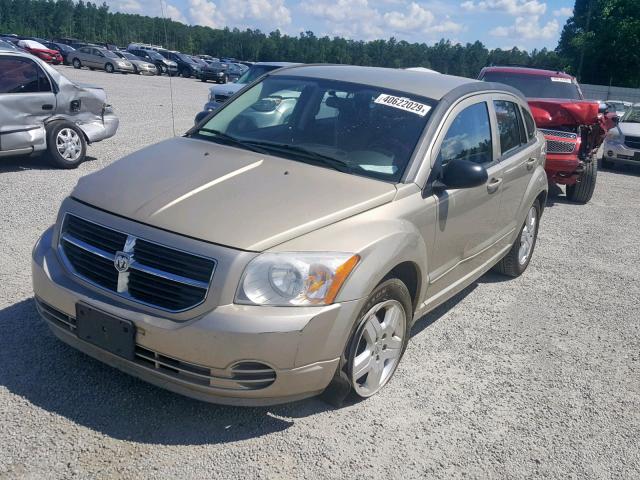 1B3HB48AX9D223543 - 2009 DODGE CALIBER SX GOLD photo 2