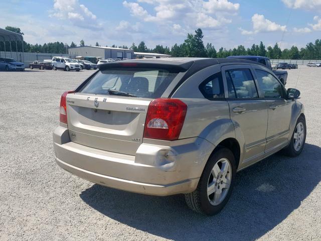 1B3HB48AX9D223543 - 2009 DODGE CALIBER SX GOLD photo 4