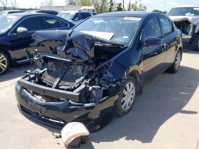 3N1AB6AP8CL624488 - 2012 NISSAN SENTRA 2.0 BLACK photo 2