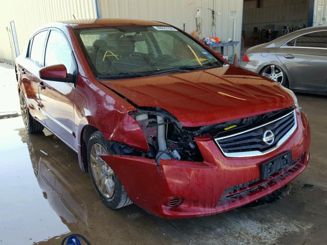 3N1AB6AP1AL663243 - 2010 NISSAN SENTRA 2.0 RED photo 1