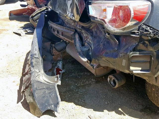 JF1ZNAA13G8708203 - 2016 TOYOTA SCION FR-S BLACK photo 9