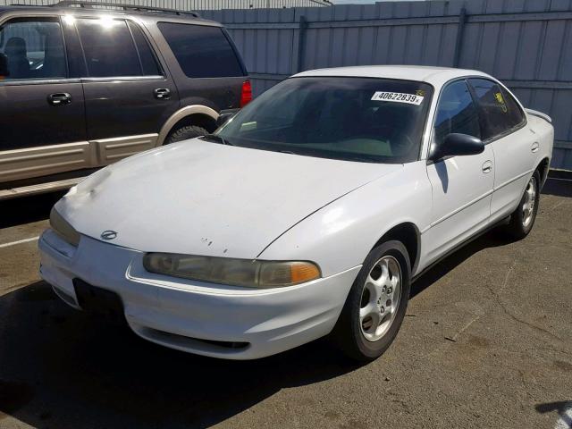 1G3WH52K8WF392052 - 1998 OLDSMOBILE INTRIGUE WHITE photo 2