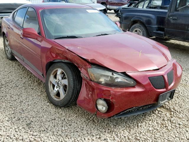 2G2WS522641130993 - 2004 PONTIAC GRAND PRIX BURGUNDY photo 1