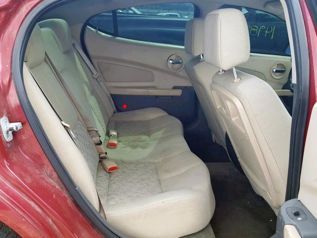 2G2WS522641130993 - 2004 PONTIAC GRAND PRIX BURGUNDY photo 6