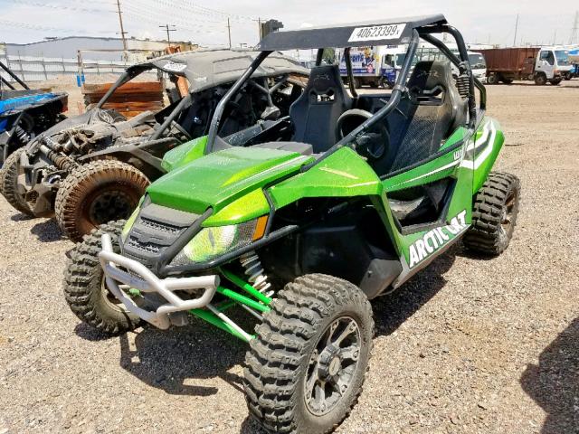 4UF12MPV1CT303940 - 2012 ARCTIC CAT WILDCAT GREEN photo 2