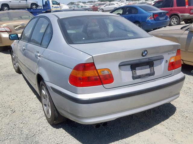 WBAAZ33484KP83599 - 2004 BMW 325 IS SUL SILVER photo 3