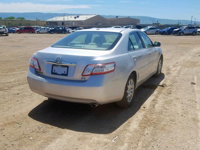 4T1BB3EK5AU117660 - 2010 TOYOTA CAMRY HYBR SILVER photo 4