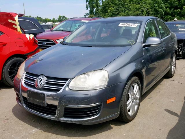 3VWEG81K07M158388 - 2007 VOLKSWAGEN JETTA WOLF GRAY photo 2