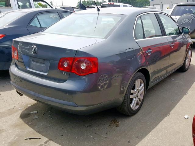 3VWEG81K07M158388 - 2007 VOLKSWAGEN JETTA WOLF GRAY photo 4