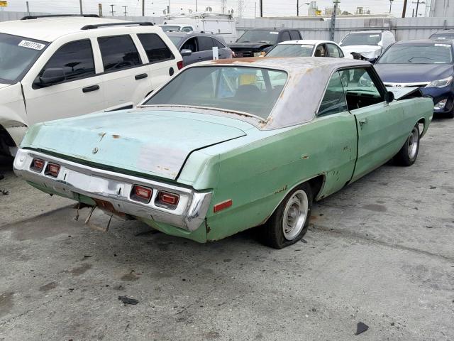 LH23G3R271878 - 1973 DODGE DART GREEN photo 4