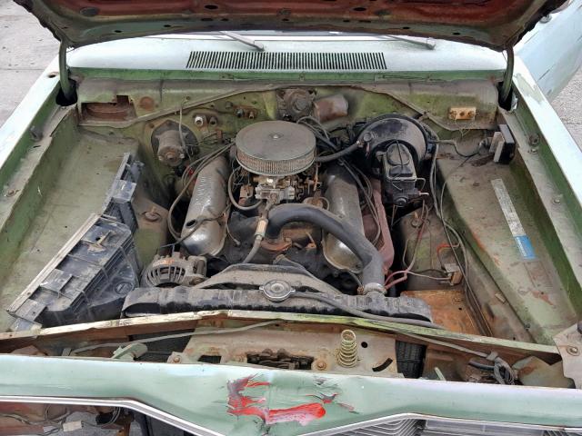 LH23G3R271878 - 1973 DODGE DART GREEN photo 7