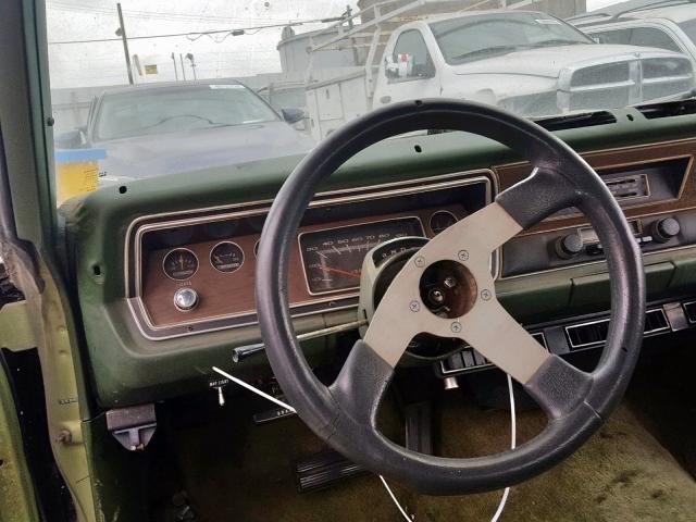 LH23G3R271878 - 1973 DODGE DART GREEN photo 9