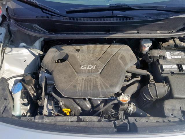 KNADM4A38F6489725 - 2015 KIA RIO LX SILVER photo 7