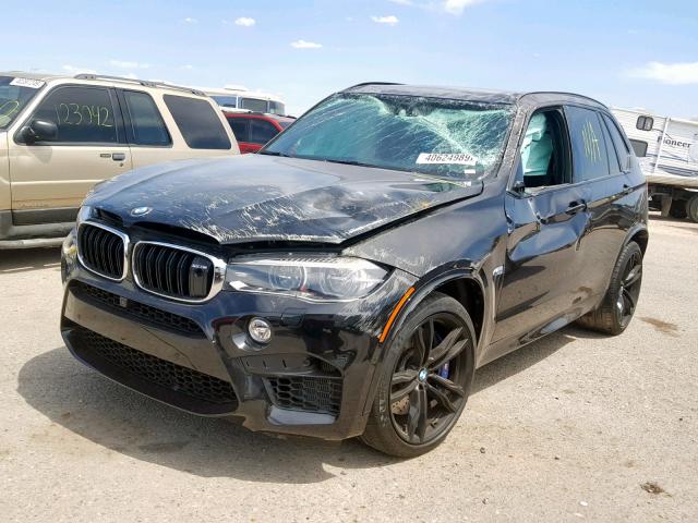 5YMKT6C57J0Y83680 - 2018 BMW X5 M BLACK photo 2