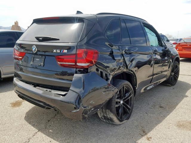 5YMKT6C57J0Y83680 - 2018 BMW X5 M BLACK photo 4