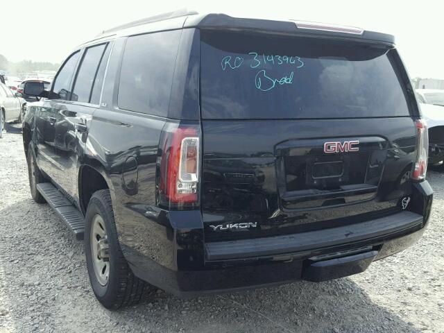 1GKS1AKC0HR309479 - 2017 GMC YUKON SLE BLACK photo 3