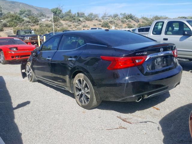 1N4AA6AP1GC412233 - 2016 NISSAN MAXIMA 3.5 BLACK photo 3