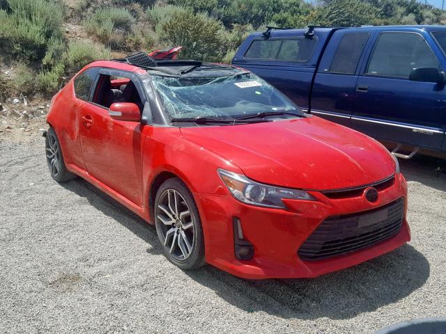 JTKJF5C76E3069525 - 2014 TOYOTA SCION TC 红色 照片 1