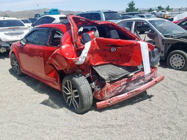 JTKJF5C76E3069525 - 2014 TOYOTA SCION TC 红色 照片 3