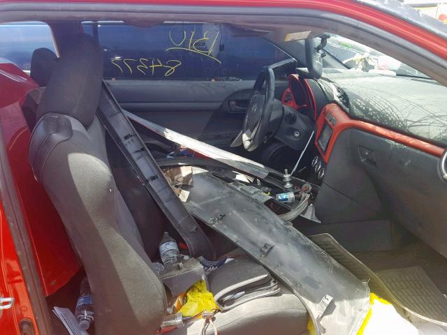 JTKJF5C76E3069525 - 2014 TOYOTA SCION TC 红色 照片 5