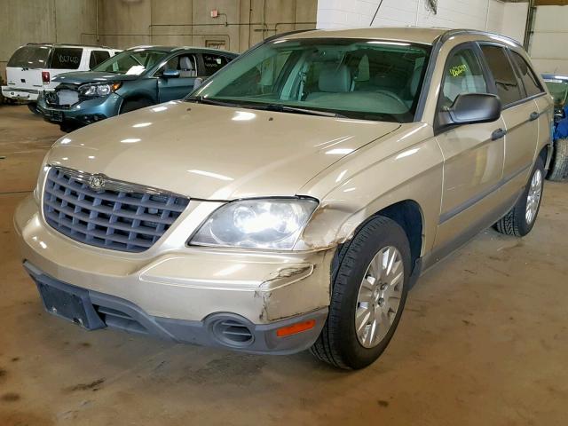 2A4GM48486R610139 - 2006 CHRYSLER PACIFICA GOLD photo 2