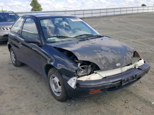 2C1MR2269T6768587 - 1996 GEO METRO BASE BLACK photo 1