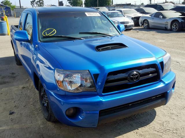 5TETU22N85Z118634 - 2005 TOYOTA TACOMA X-R BLUE photo 1