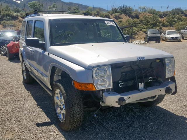 1J8HG58N96C303094 - 2006 JEEP COMMANDER SILVER photo 1