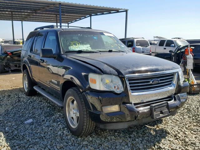 1FMEU63E07UA90558 - 2007 FORD EXPLORER X BLACK photo 1